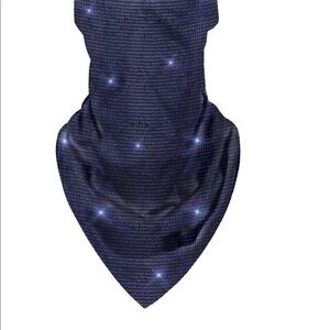 Sequined bandana masks with earloops